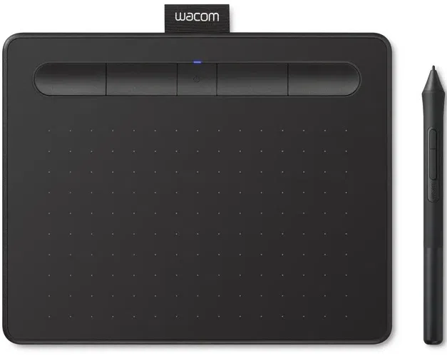 Графический планшет Wacom Intuos S CTL-6100WLK-N Black