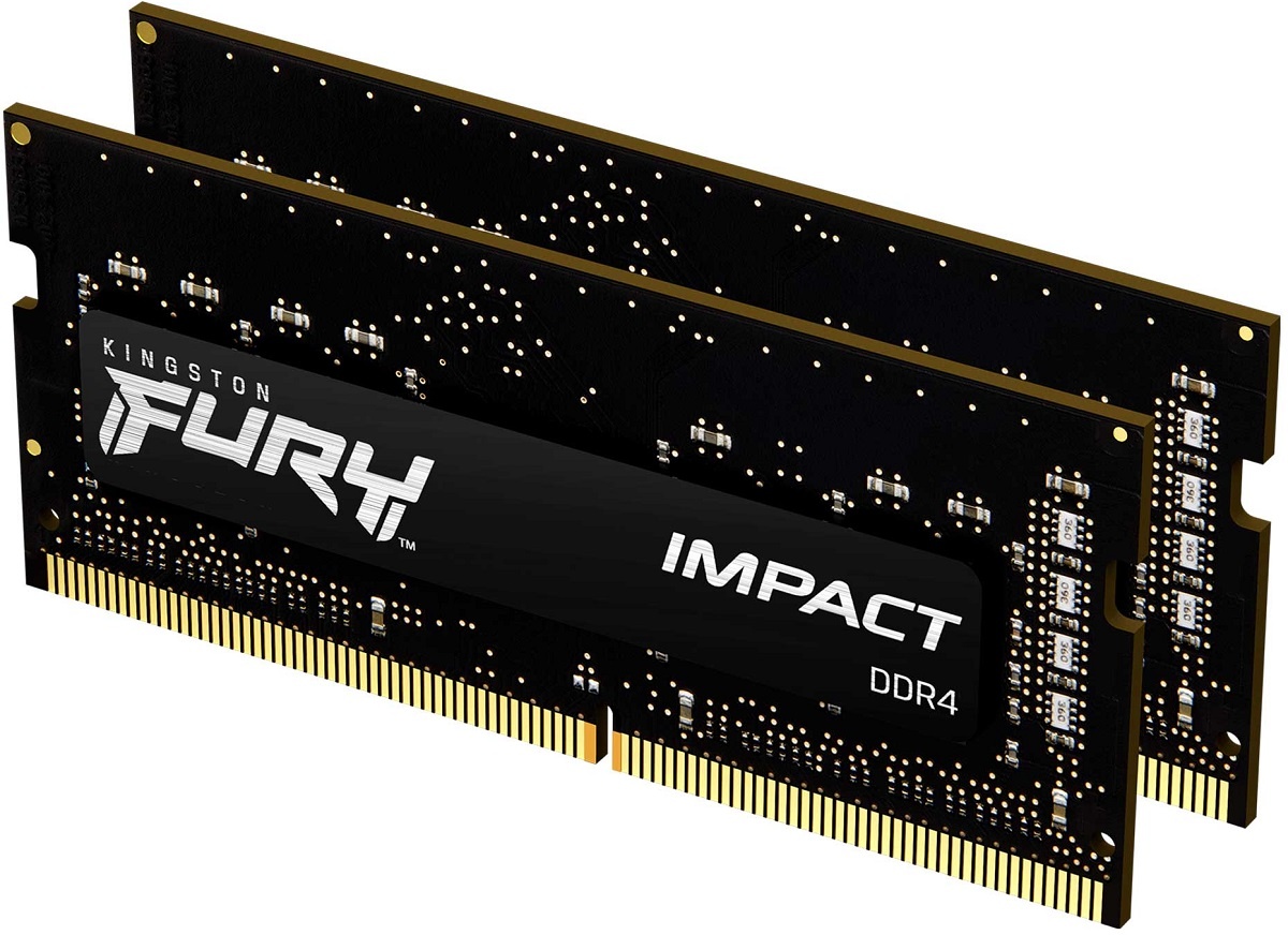 Memorie Kingston Fury Impact 16Gb DDR4-3200MHz SODIMM Kit (KF432S20IB/8)