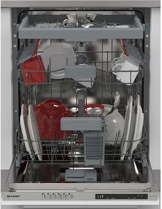 Встраиваемая посудомоечная машина Sharp QWNI1EI45EXEU