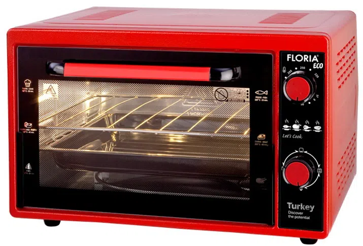 Настольная духовка Floria ZLN2898 Eco Red