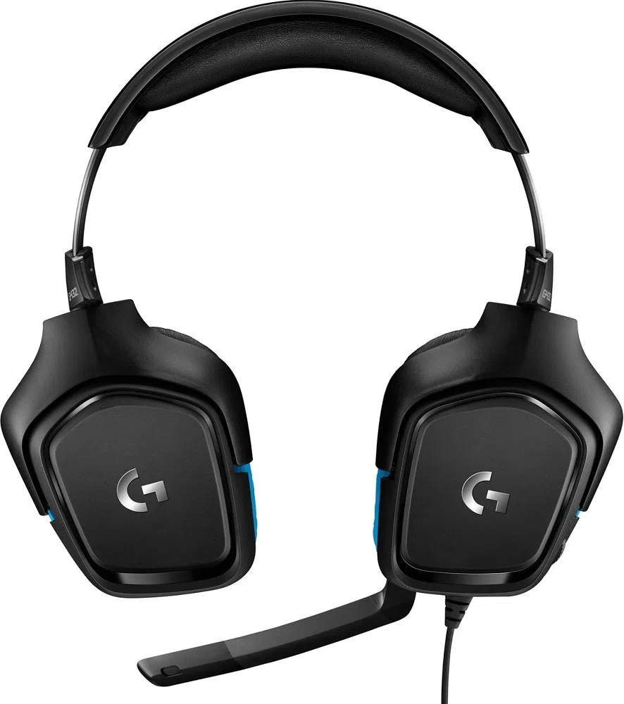 Наушники Logitech G432 Black/Blue