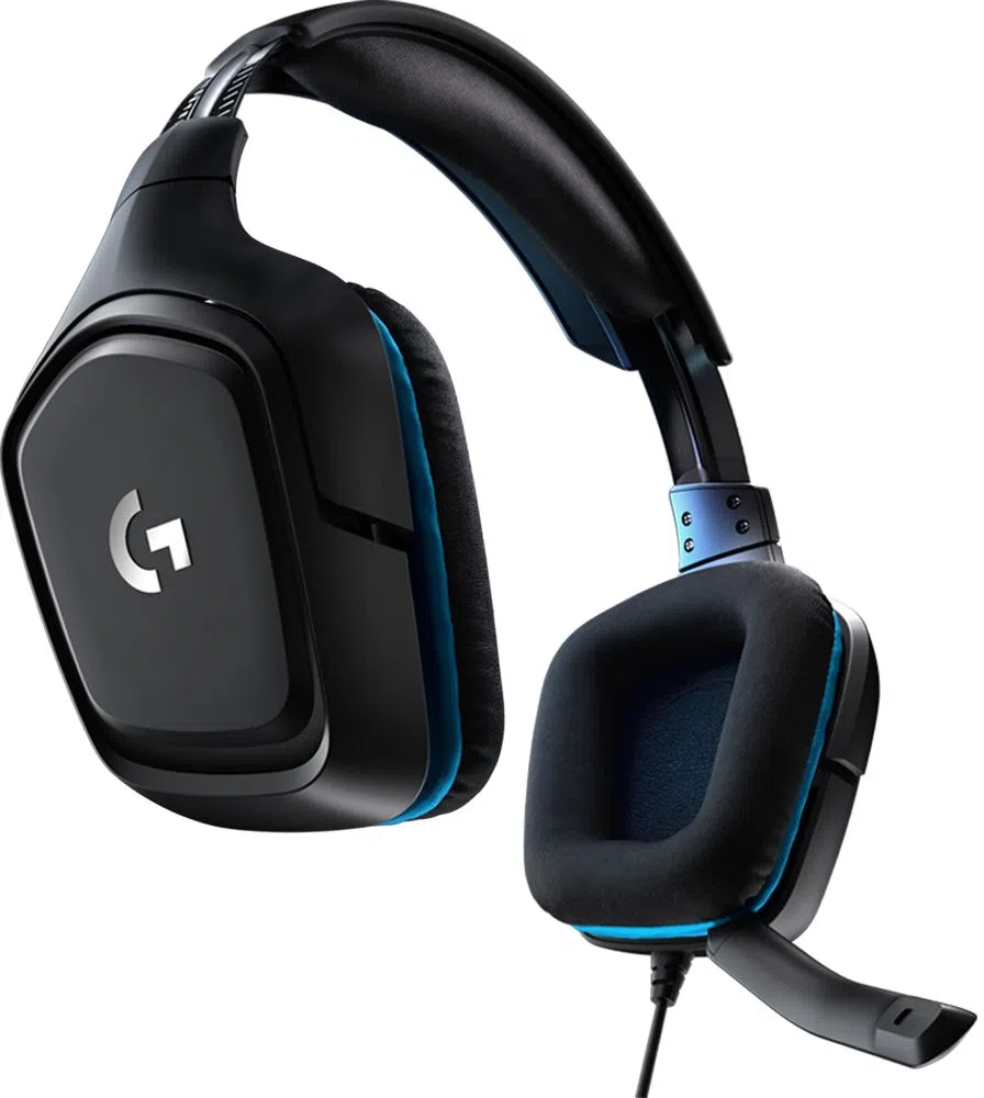 Наушники Logitech G432 Black/Blue