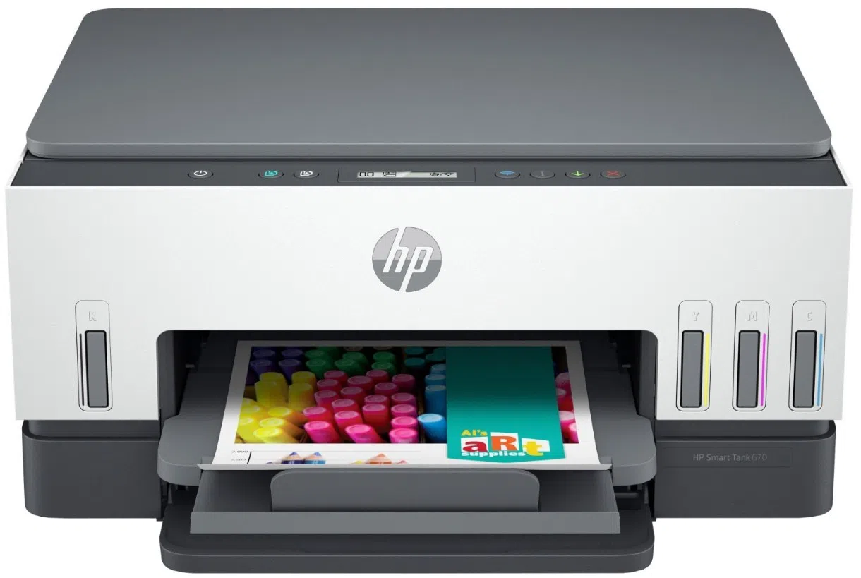 Multifunctional Hp Smart Tank 670 (6UU48A)