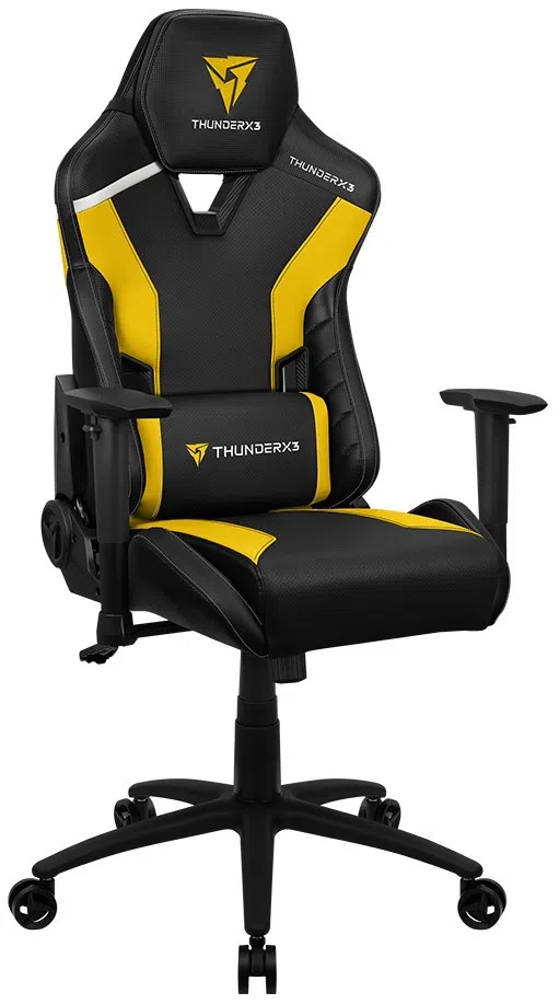 Scaun gaming ThunderX3 TC3 Black/Bumblebee Yellow