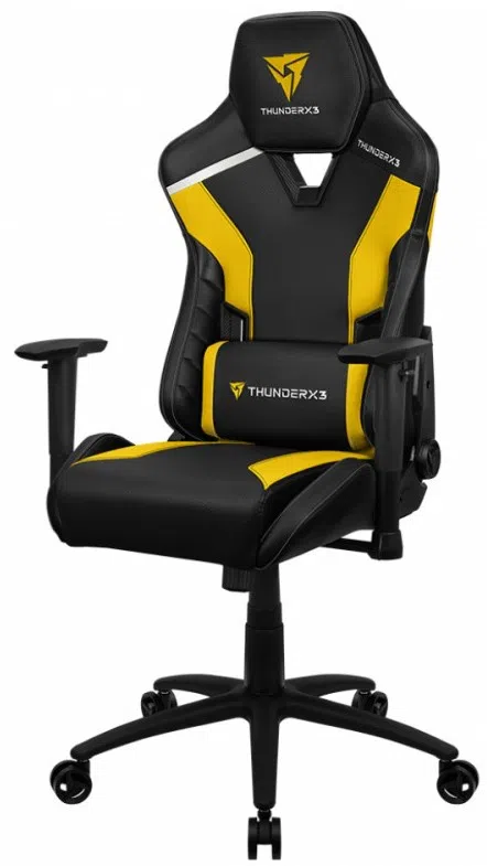 Scaun gaming ThunderX3 TC3 Black/Bumblebee Yellow