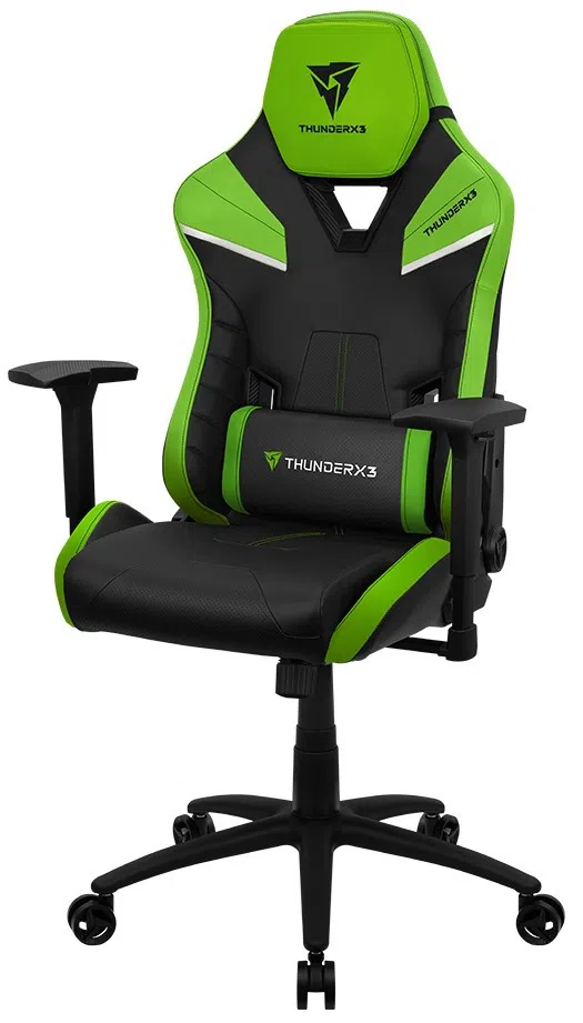 Scaun gaming ThunderX3 TC5 Black/Neon Green