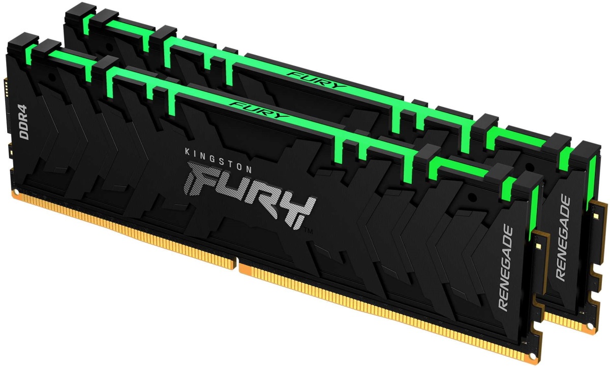 Оперативная память Kingston Fury Renegade 16Gb DDR4-3200MHz Kit (KF432C16RBAK2/16)