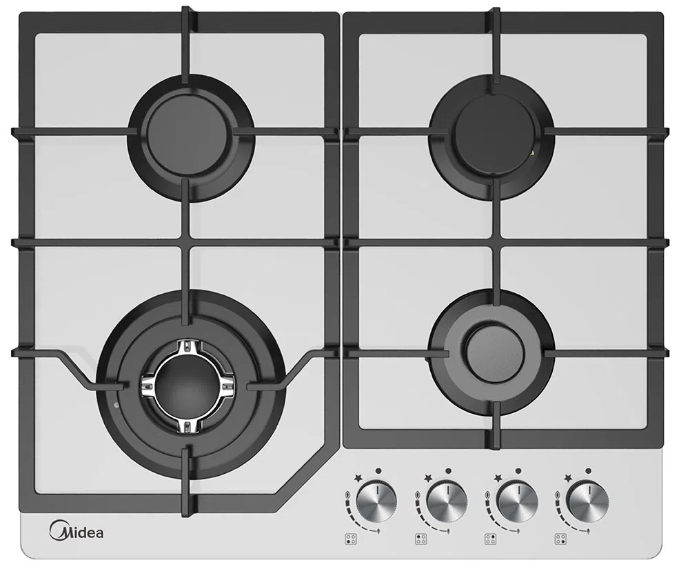 Plită incorporabilă cu gaz Midea MG684TGW