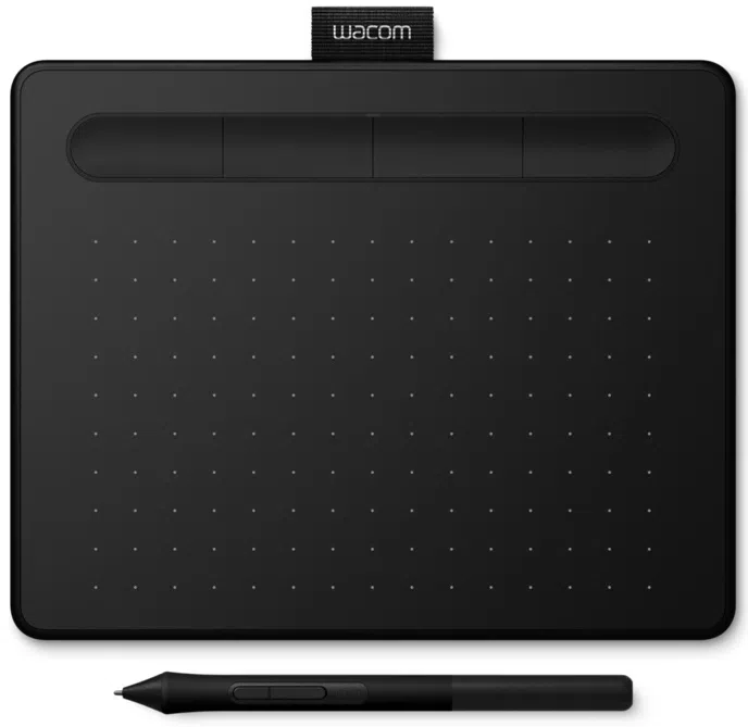 Графический планшет Wacom Intuos S Black (CTL-4100K-N)