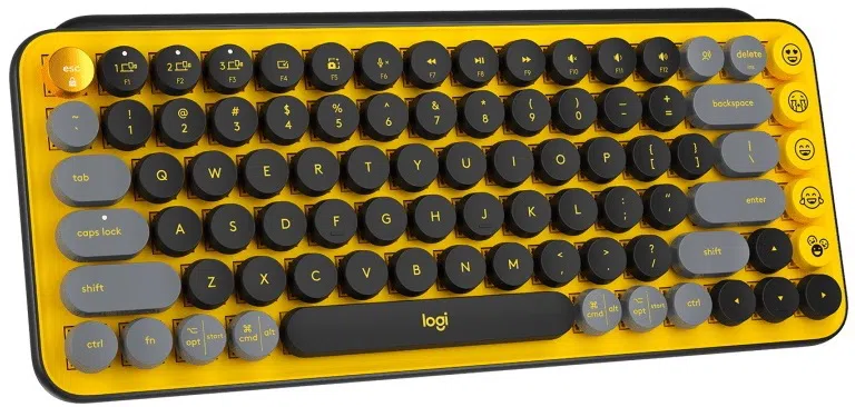 Tastatură Logitech POP Keys Blast/Yellow (920-010716)