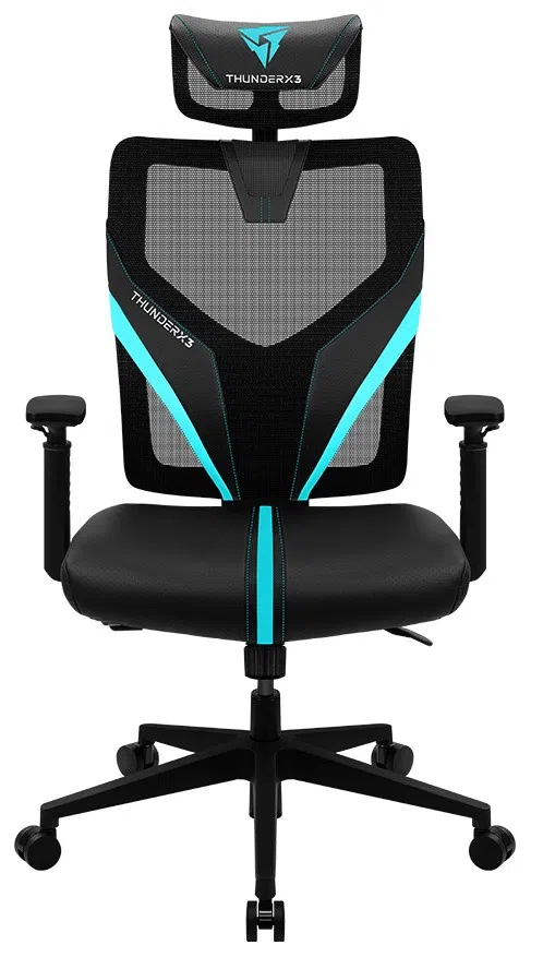 Scaun gaming ThunderX3 Yama1 Black/Cyan