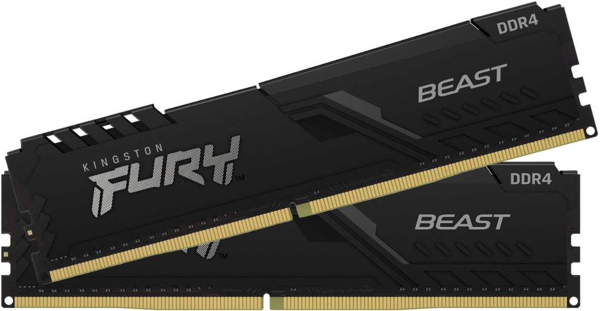 Memorie Kingston Fury Beast 64Gb DDR4-3600MHz Kit (KF436C18BBK2/64)