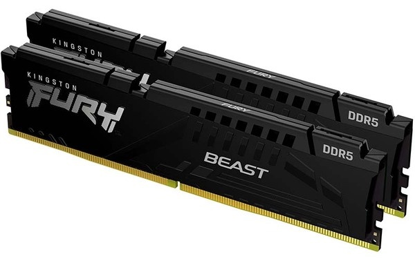 Оперативная память Kingston Fury Beast 32Gb DDR5-5200MHz Kit (KF552C40BBK2-32)