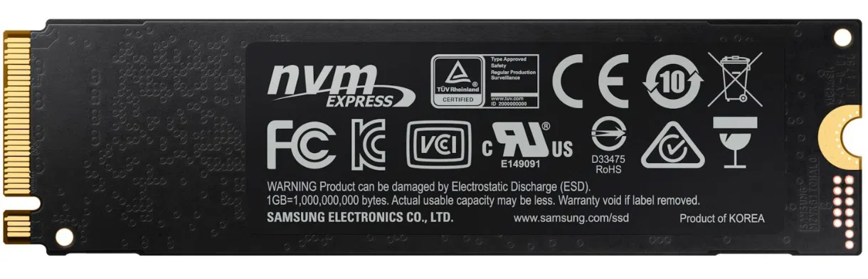 Solid State Drive (SSD) Samsung 970 EVO Plus 500Gb (MZ-V7S500BW)