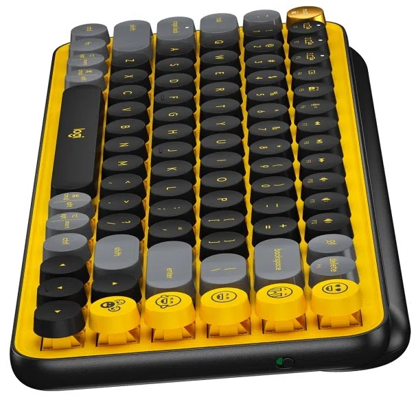 Tastatură Logitech POP Keys Blast/Yellow (920-010716)