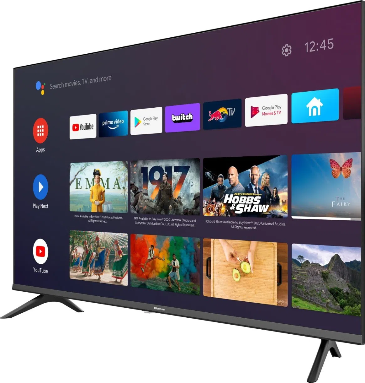 Телевизор Hisense 43" 43A5730FA Smart TV Full HD Black