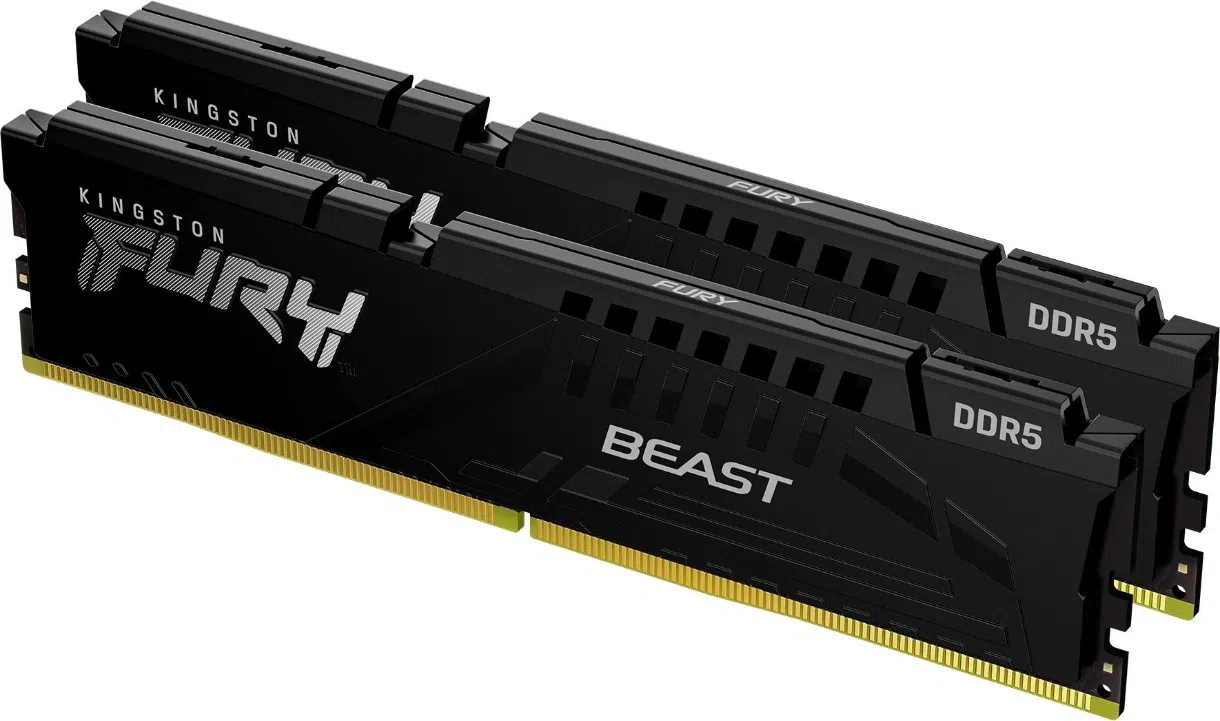 Memorie Kingston Fury Beast 32Gb DDR5-4800MHz Kit (KF548C38BBK2-32)