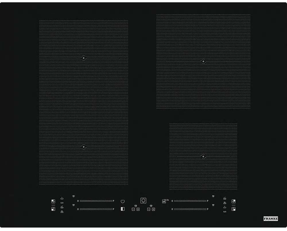 Plită incorporabilă cu inducție Franke FMA 654 I F BK