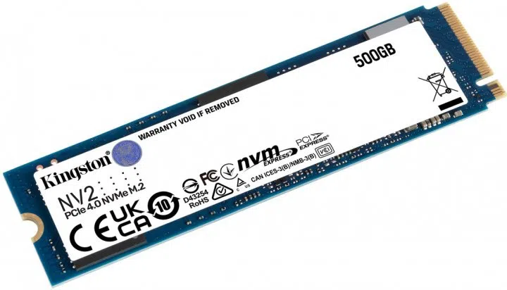 Solid State Drive (SSD) Kingston NV2 NVMe 500Gb (SNV2S/500G)