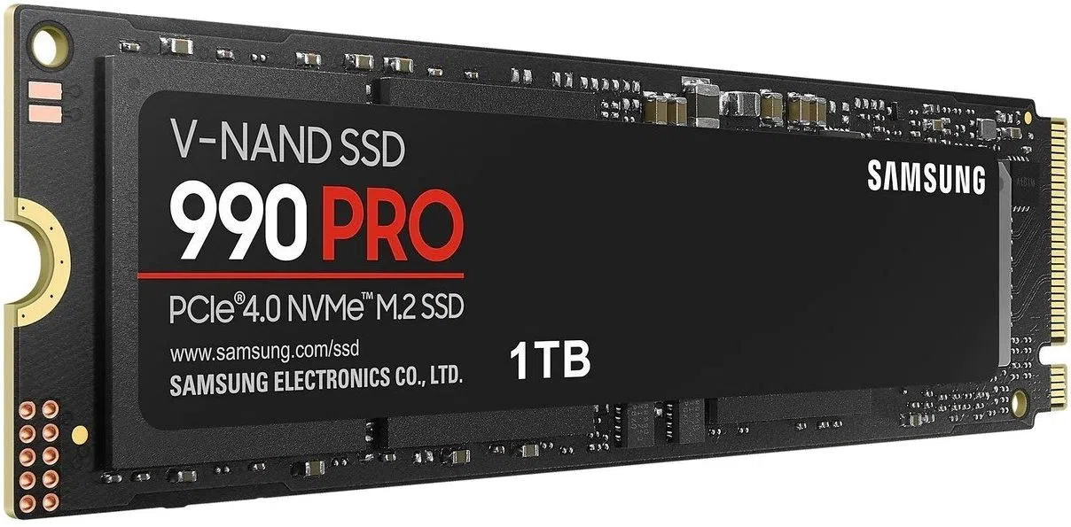 SSD накопитель Samsung 990 PRO 1Tb (MZ-V9P1T0BW)