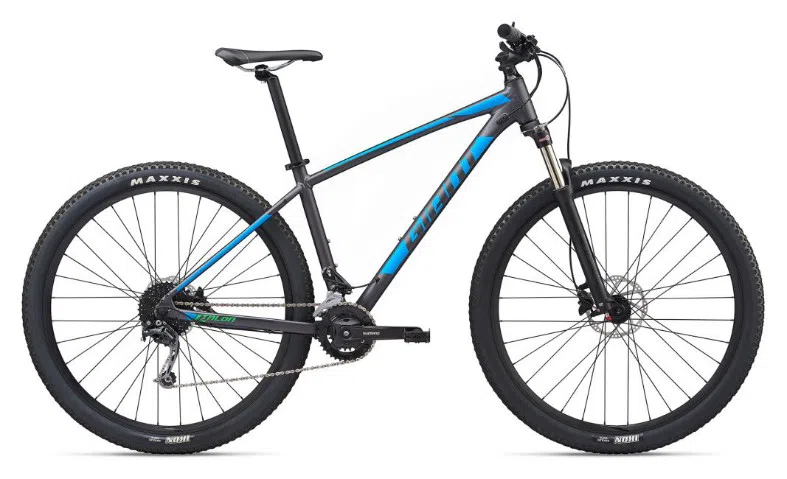 Bicicletă Giant Talon 29 2GE M Charcoal/Blue 2020