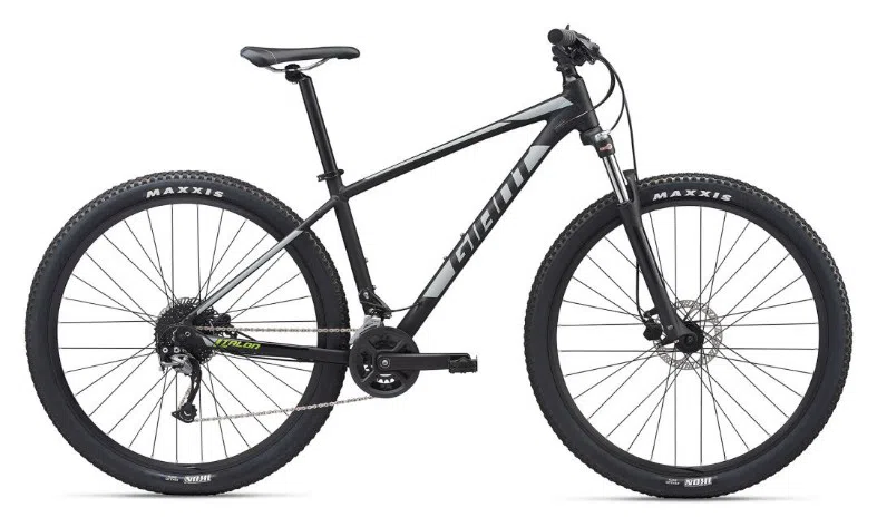 Bicicletă Giant Talon 3GE L Black/Green 2020 