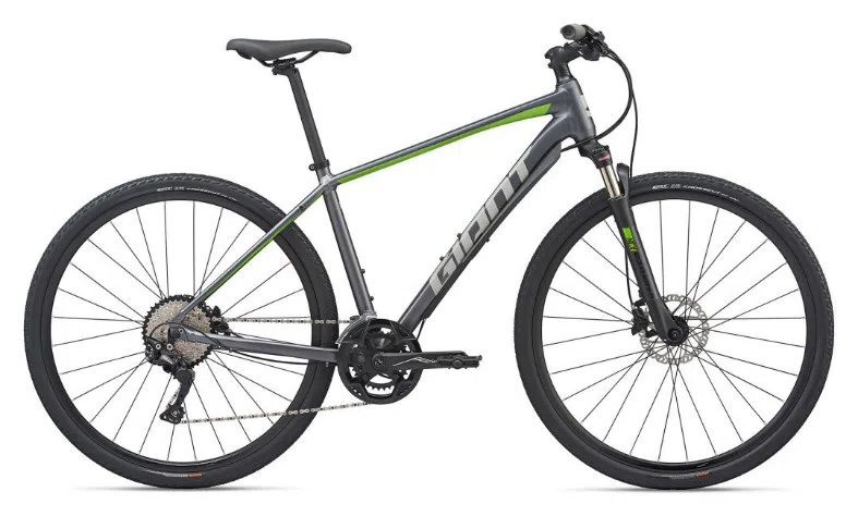 Велосипед Giant Roam 1 Disc L Charcoal/Green 2020 