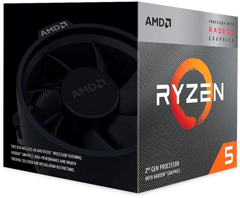 Процессор AMD Ryzen 5 3400G Box