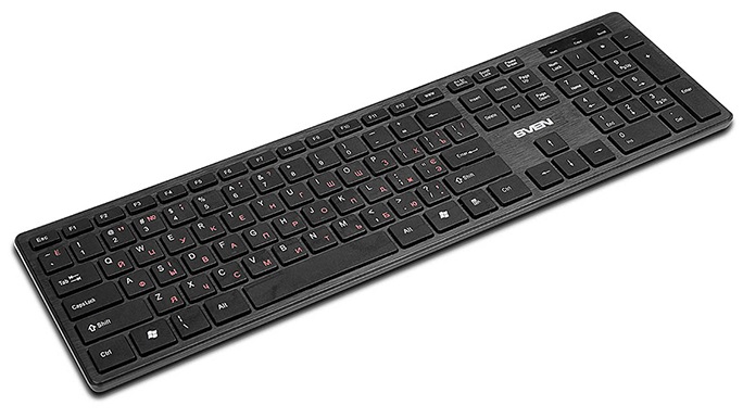 Клавиатура Sven Standart Slim KB-E5900W Black