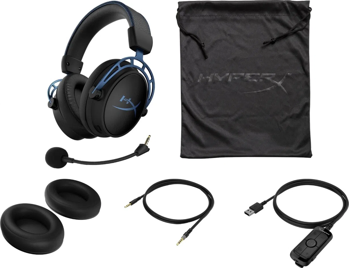 Căşti HyperX Cloud Alpha S Blackout Black (HX-HSCAS-BK/WW)