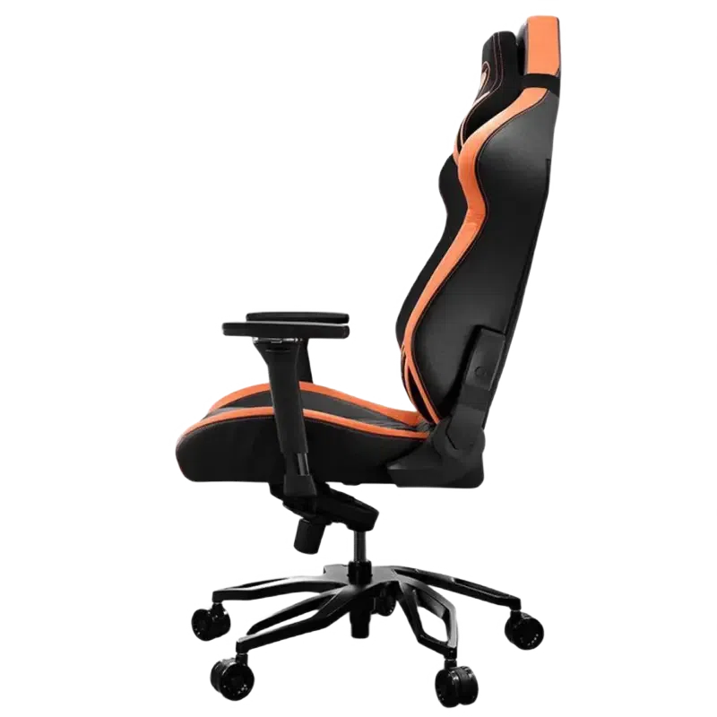 Scaun Gaming Cougar Armor Titan Pro, PVC Piele, Negru/Portocaliu