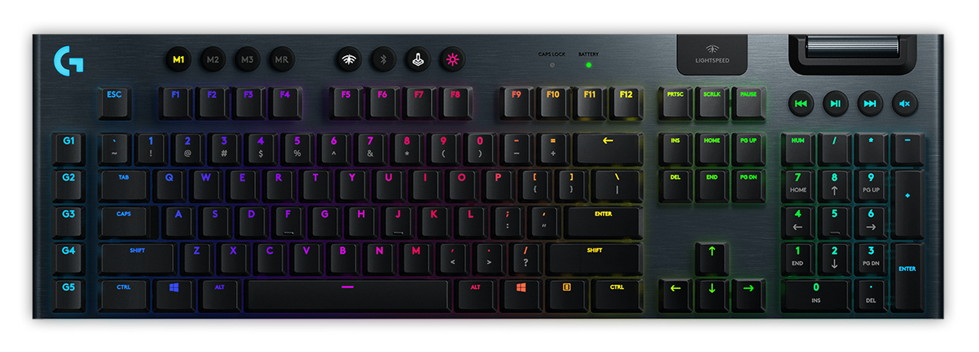 Tastatură Logitech G915, Fără fir, Negru