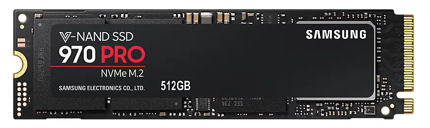 .M.2 NVMe SSD 512GB Samsung 970 PRO [PCIe 3.0 x4, R/W:3500/2300MB/s, 370/500K IOPS, Phoenix, MLC]