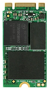 .M.2 SATA SSD 64GB Transcend "TS64GMTS400S" [42mm, R/W:500/450MB/s, 70K/70K IOPS, SM2246EN, MLC]