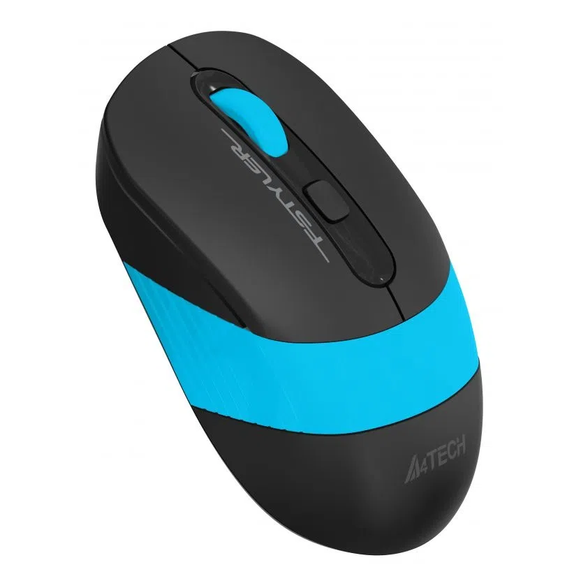 Mouse Wireless A4Tech FG10, Negru/Albastru