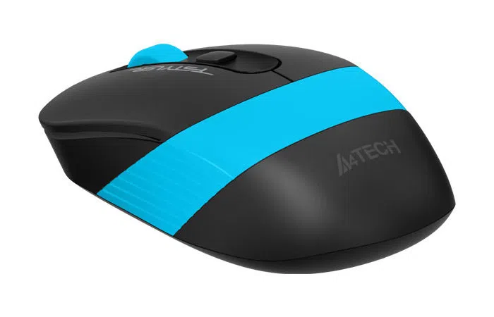 Mouse Wireless A4Tech FG10, Negru/Albastru