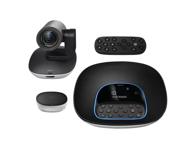 Cameră Web Logitech GROUP, Full-HD 1080P, Negru