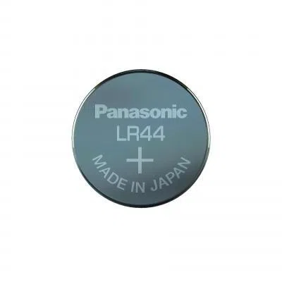 Дисковые батарейки Panasonic LR-44EL, LR44, 2шт.