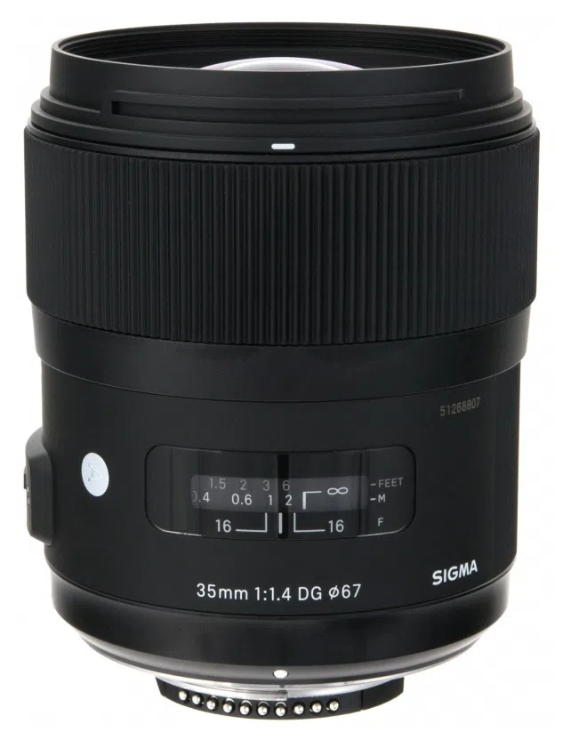 Prime Lens Sigma AF 35mm f/1.4 DG HSM ART F/Sony-A