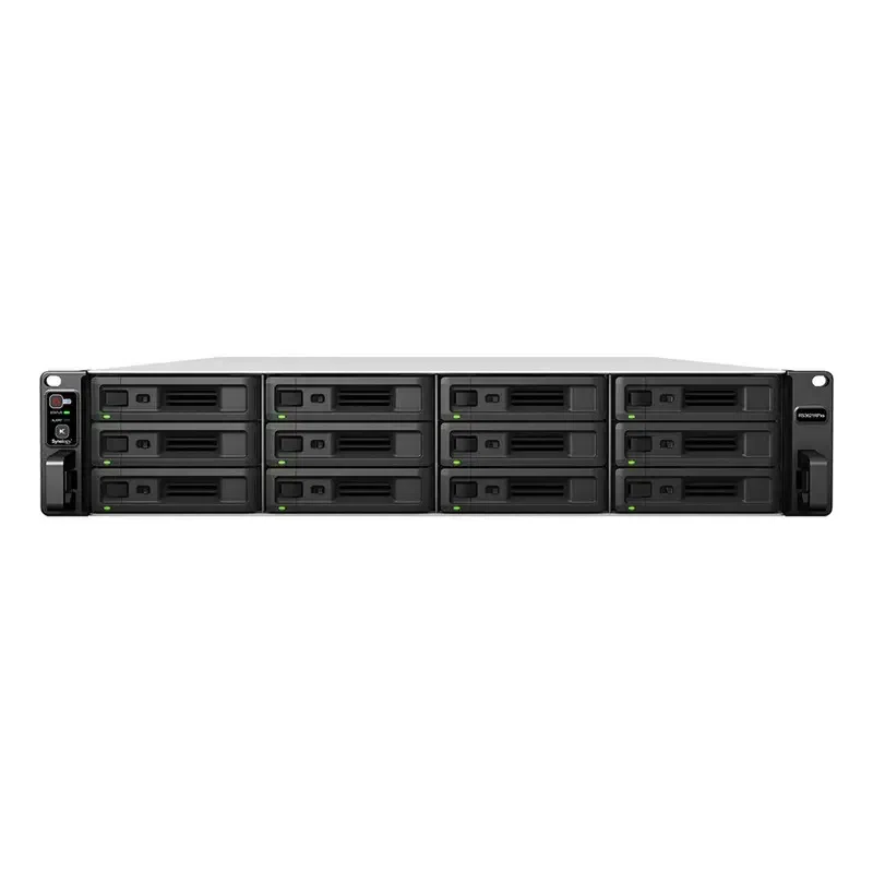 SYNOLOGY "RS3621RPxs", 12-bay, 6-core Intel Xeon 2.2-2.7Ghz, 8Gb*1+3Slots, 4x1GbE, 2xPCIe