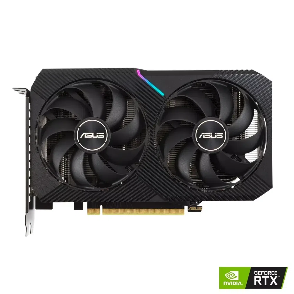 Placă Video ASUS DUAL-RTX3060-O12G-V2, 12GB GDDR6 192bit