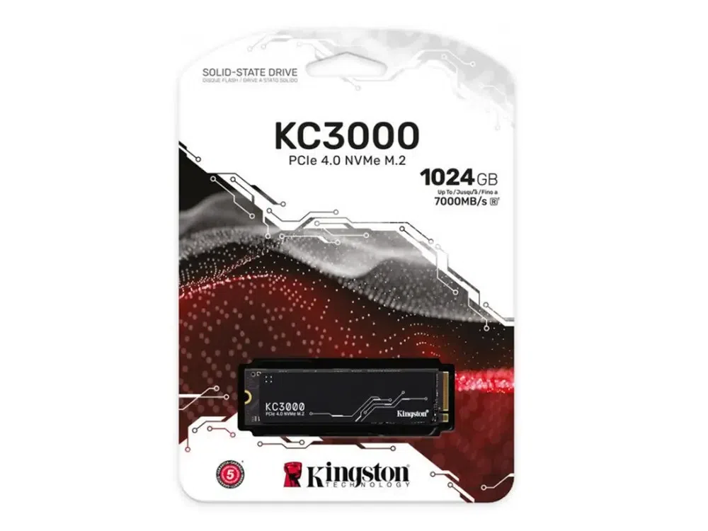 Unitate SSD Kingston KC3000, 1000GB, SKC3000S/1024G