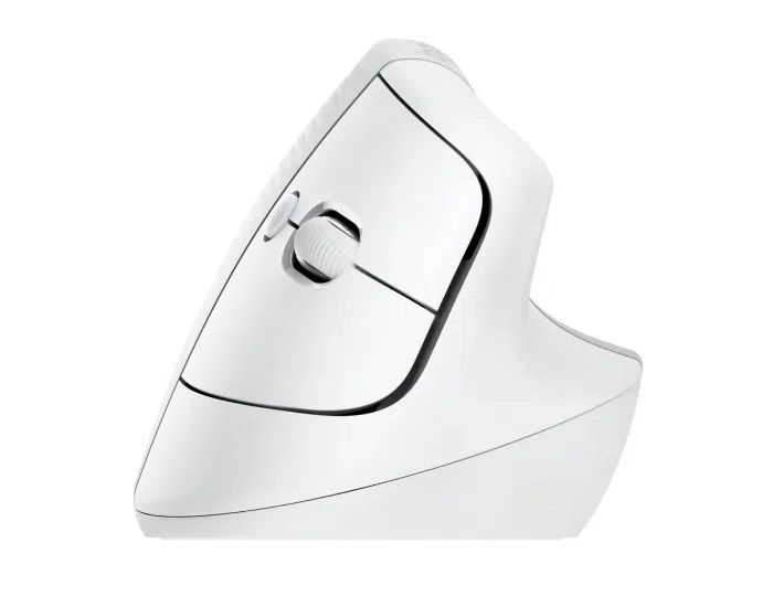 Mouse Wireless Logitech Lift Vertical, Alb