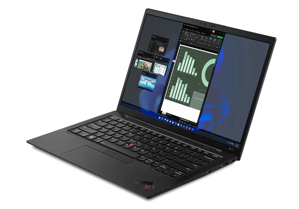 Ноутбук для бизнеса 14" Lenovo ThinkPad X1 Carbon Gen 10, Чёрный, Intel Core i7-1255U, 16ГБ/512Гб, Windows 11 Pro