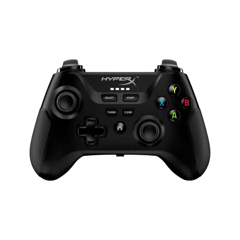 Wireless Gamepad HyperX Clutch , 4 axes, D-Pad, 2 mini joysticks, Bumpers,600mAH,Mobile Clip, BT/USB