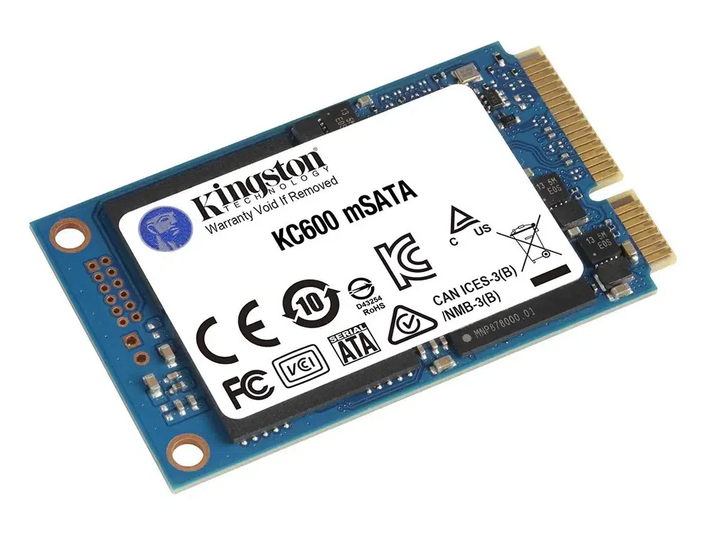 Накопитель SSD Kingston KC600, 256Гб, SKC600MS/256G