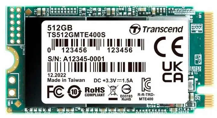 Unitate SSD Transcend MTE400S, 512GB, TS512GMTE400S