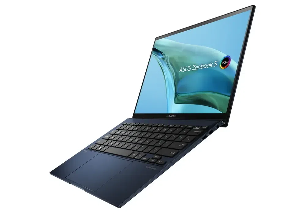 Laptop 13,3" ASUS Zenbook S 13 OLED UM5302TA, Ponder Blue, AMD Ryzen 7 6800U, 16GB/512GB, Fără SO