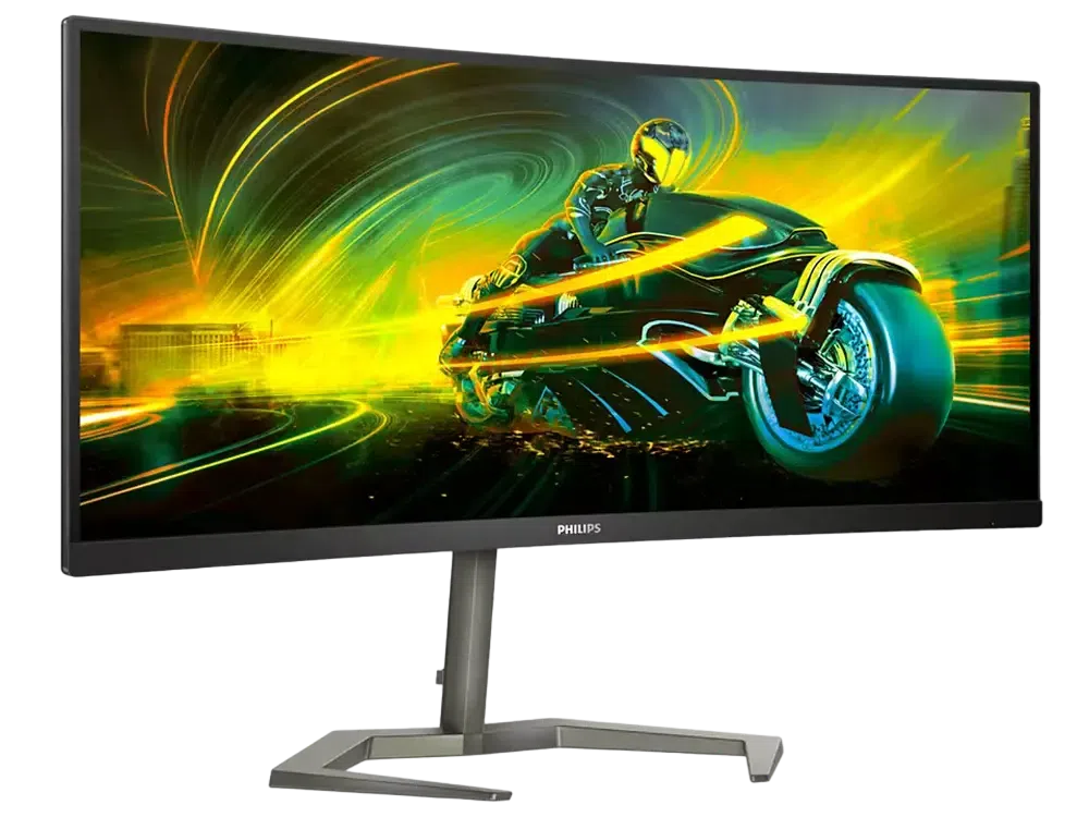 34" Monitor Gaming Philips 34M1C5500VA, VA 3440x1440 WQHD, Negru