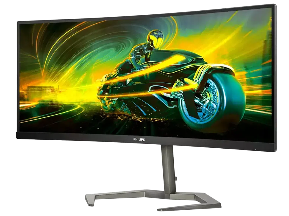 34" Игровой монитор Philips 34M1C5500VA, VA 3440x1440 WQHD, Чёрный